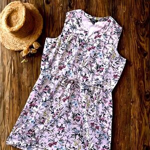 NWOT Nicole Miller Floral Print Midi Dress - Multicolor